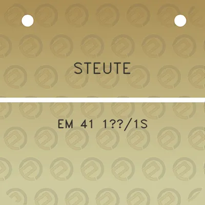 steute-em-41-1o1s