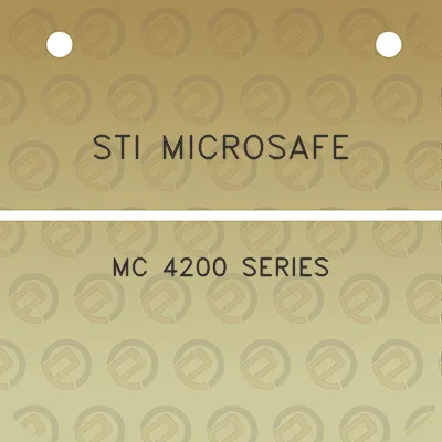 sti-microsafe-mc-4200-series