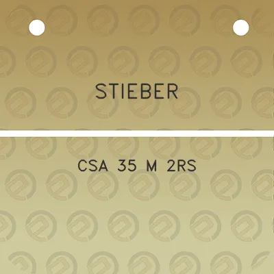 stieber-csa-35-m-2rs