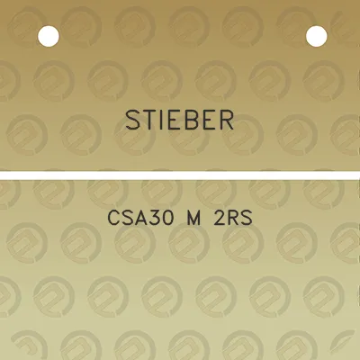 stieber-csa30-m-2rs