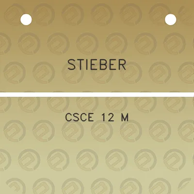 stieber-csce-12-m