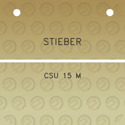 stieber-csu-15-m