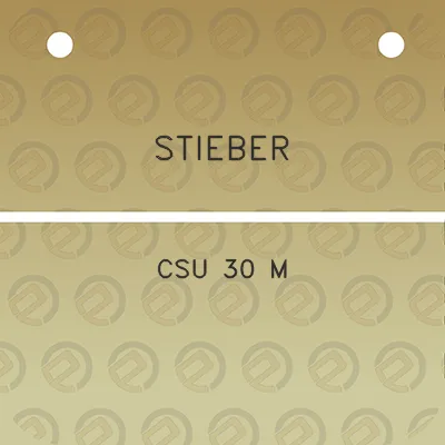 stieber-csu-30-m