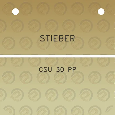 stieber-csu-30-pp