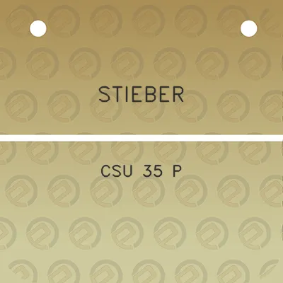 stieber-csu-35-p