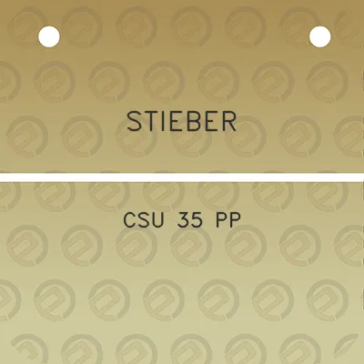 stieber-csu-35-pp