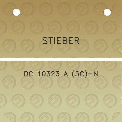 stieber-dc-10323-a-5c-n