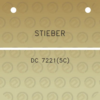 stieber-dc-72215c