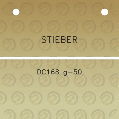 stieber-dc168-g-50