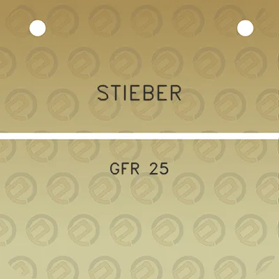 stieber-gfr-25