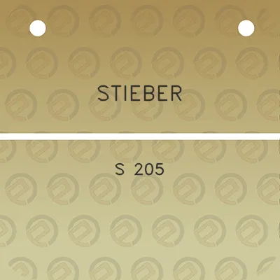 stieber-s-205