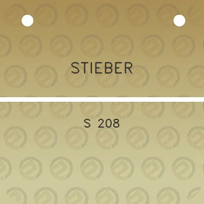 stieber-s-208