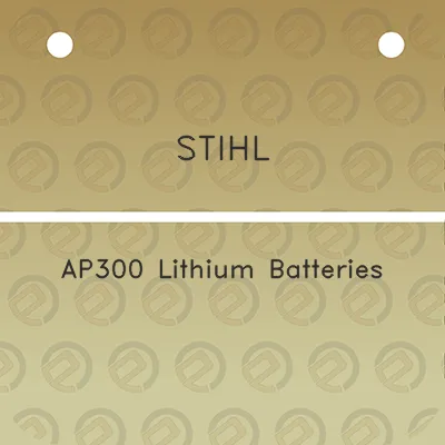 stihl-ap300-lithium-batteries