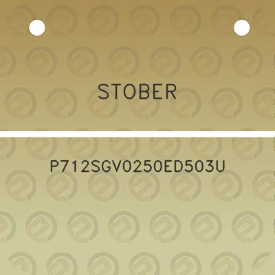 stober-p712sgv0250ed503u