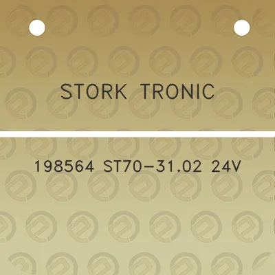 stork-tronic-198564-st70-3102-24v