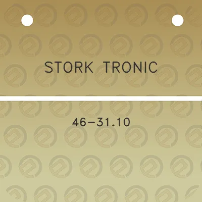 stork-tronic-46-3110