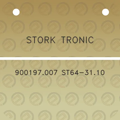 stork-tronic-900197007-st64-3110