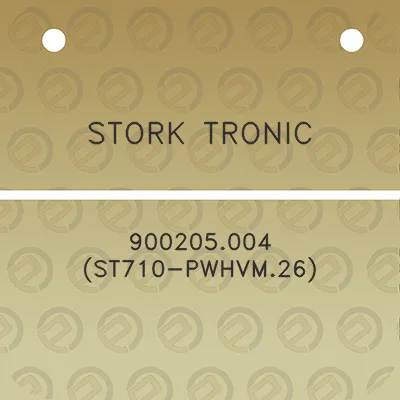 stork-tronic-900205004-st710-pwhvm26