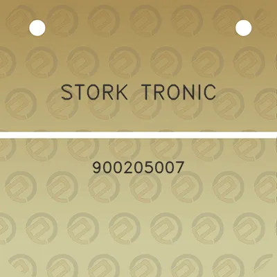 stork-tronic-900205007