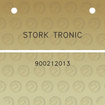 stork-tronic-900212013