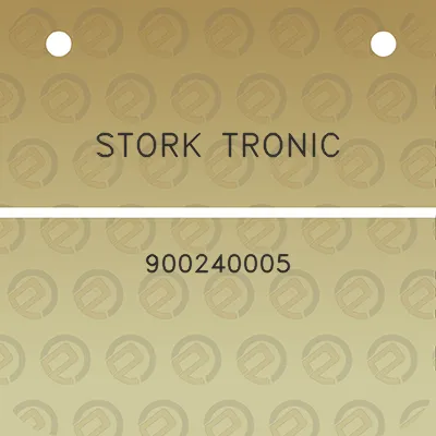 stork-tronic-900240005