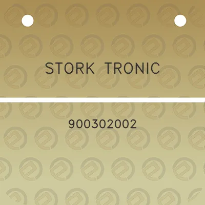 stork-tronic-900302002