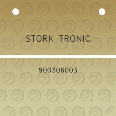 stork-tronic-900306003