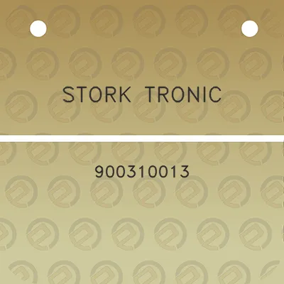 stork-tronic-900310013