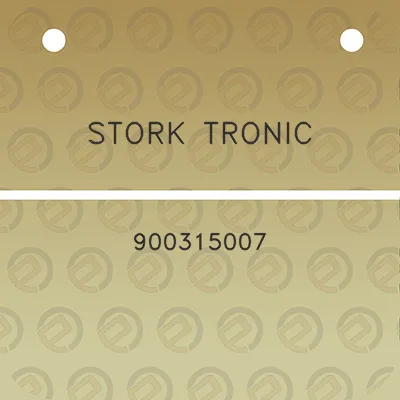 stork-tronic-900315007