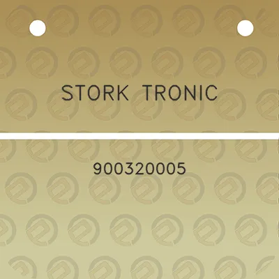 stork-tronic-900320005