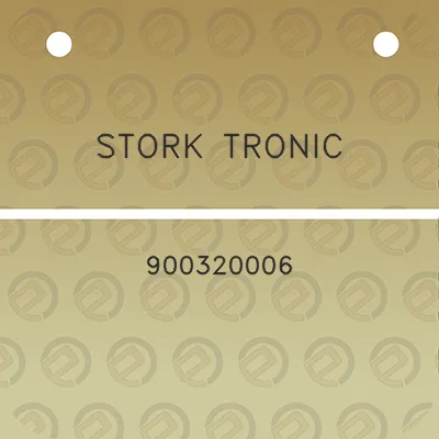 stork-tronic-900320006