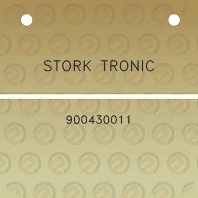 stork-tronic-900430011