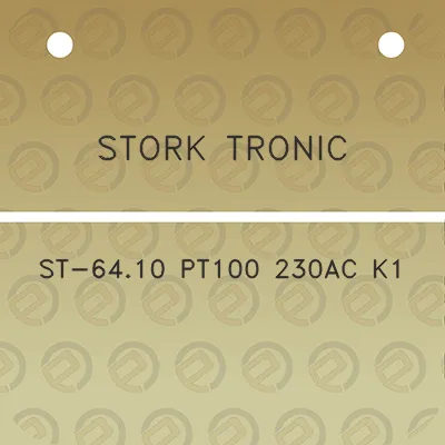 stork-tronic-st-6410-pt100-230ac-k1