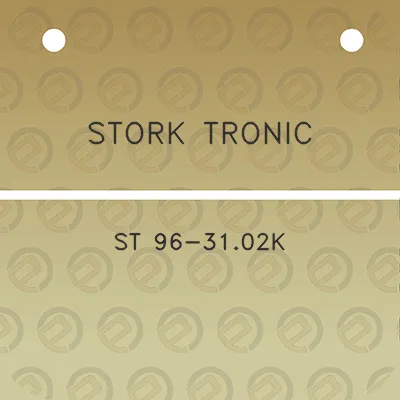 stork-tronic-st-96-3102k