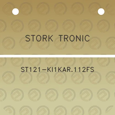 stork-tronic-st121-ki1kar112fs