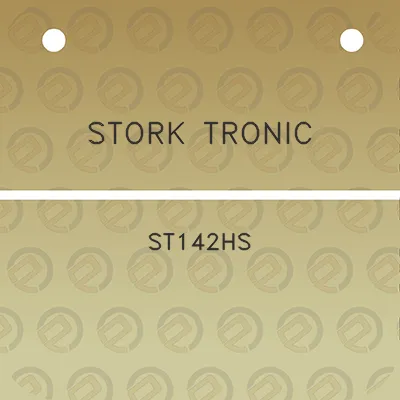 stork-tronic-st142hs