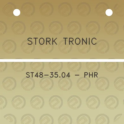 stork-tronic-st48-3504-phr