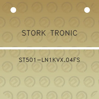 stork-tronic-st501-ln1kvx04fs