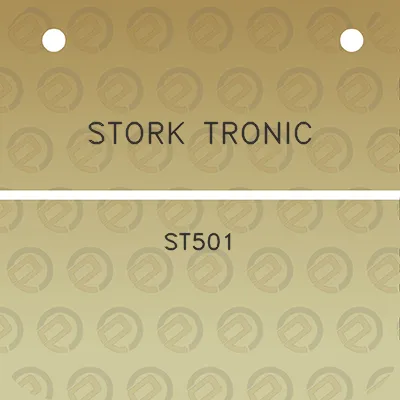 stork-tronic-st501