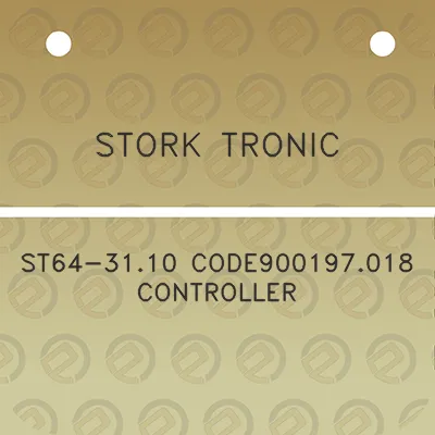 stork-tronic-st64-3110-code900197018-controller