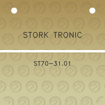 stork-tronic-st70-3101