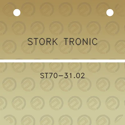 stork-tronic-st70-3102