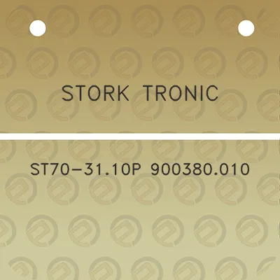 stork-tronic-st70-3110p-900380010