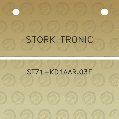 stork-tronic-st71-kd1aar03f