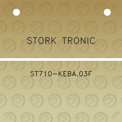 stork-tronic-st710-keba03f