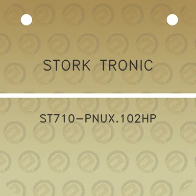 stork-tronic-st710-pnux102hp