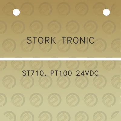 stork-tronic-st710-pt100-24vdc