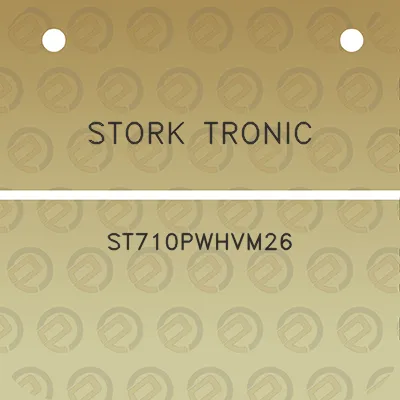 stork-tronic-st710pwhvm26