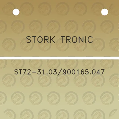 stork-tronic-st72-3103900165047