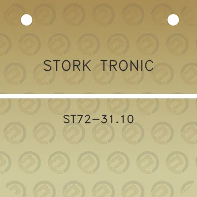 stork-tronic-st72-3110